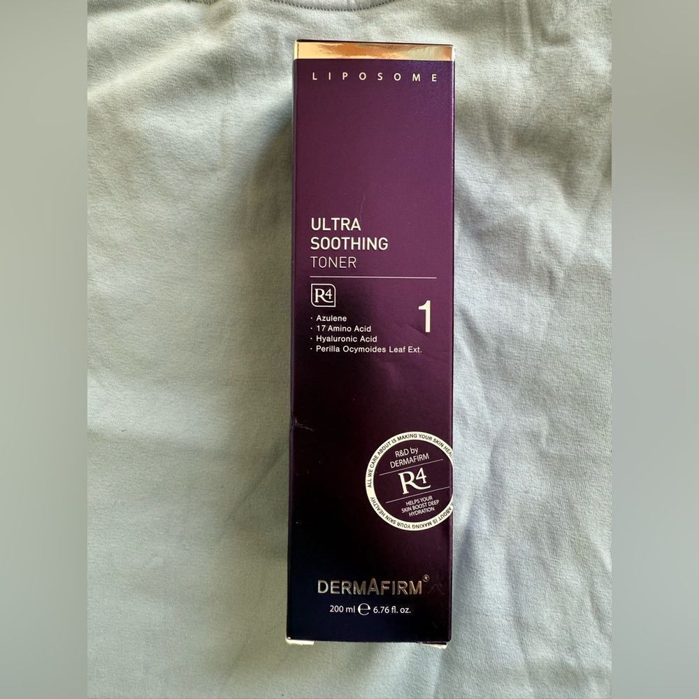 NWT Dermafirm Ultra Soothing Toner